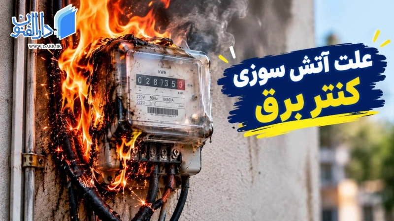 علت آتش سوزی کنتورها