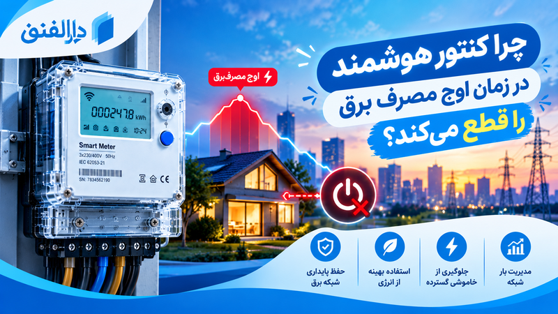 قطع کن کنتور هوشمند
