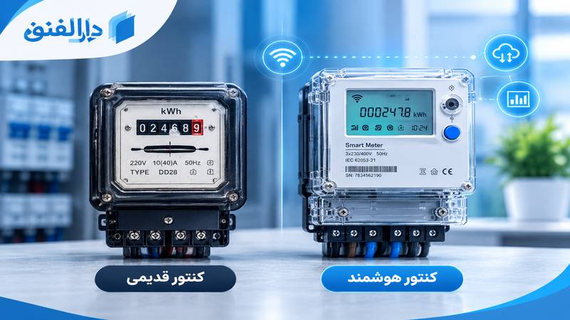 تفاوت کنتور ها